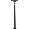Brilliant Garvina solar staande buitenlamp zwart 85 cm