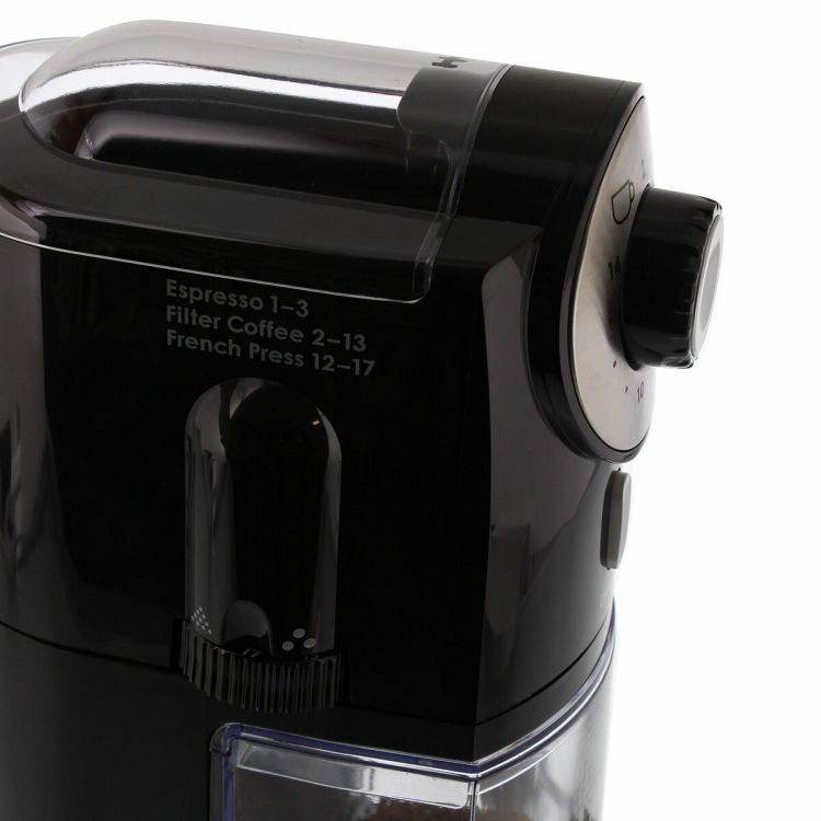 Melitta Molino koffiemolen zwart 200g 17 maalstanden