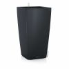 Lechuza CUBICO Color 30 planter slate gray 14L set