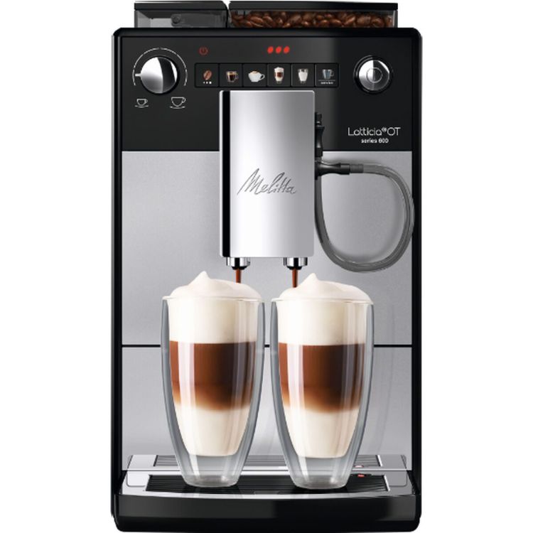 Superautomatisch koffiezetapparaat Melitta Latticia F300-101 Zwart Zilverkleurig 1450 W 1