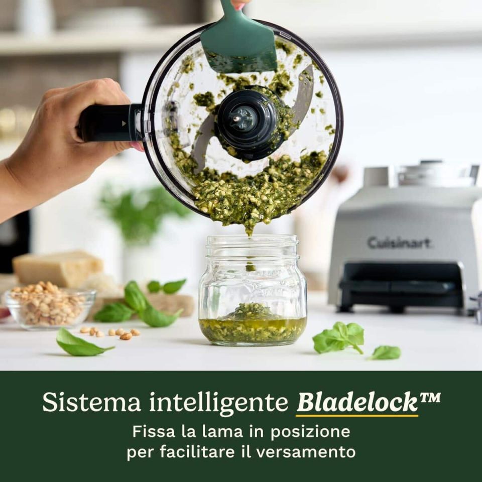 Cuisinart FlexPrep FP5E compacte keukenmachine 1,1L zilver 300W