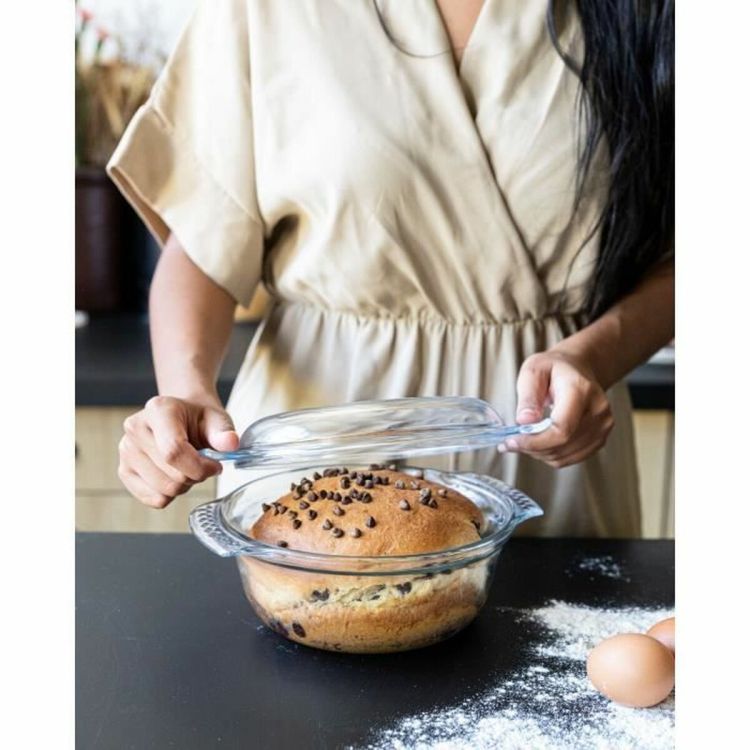 Pyrex 4-in-1 baking dish with lid 1.6 L borosilicate