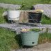 Livoo DOC327V houtskoolbarbecue 27 cm groen