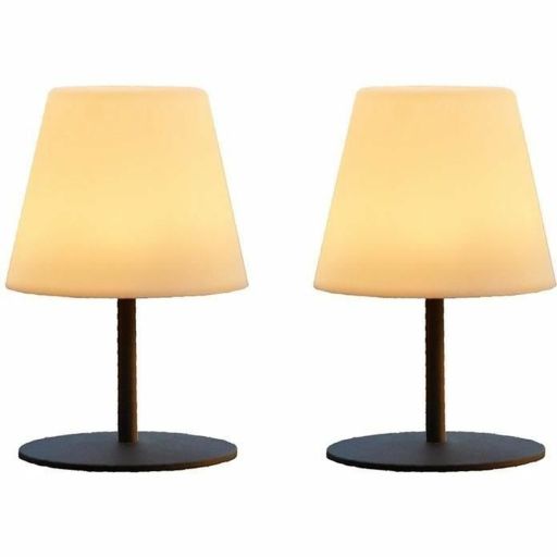 Lumisky TWINS set of 2 wireless LED table lamps gray Lumisky TWINS set of 2 wireless LED table lamps gray