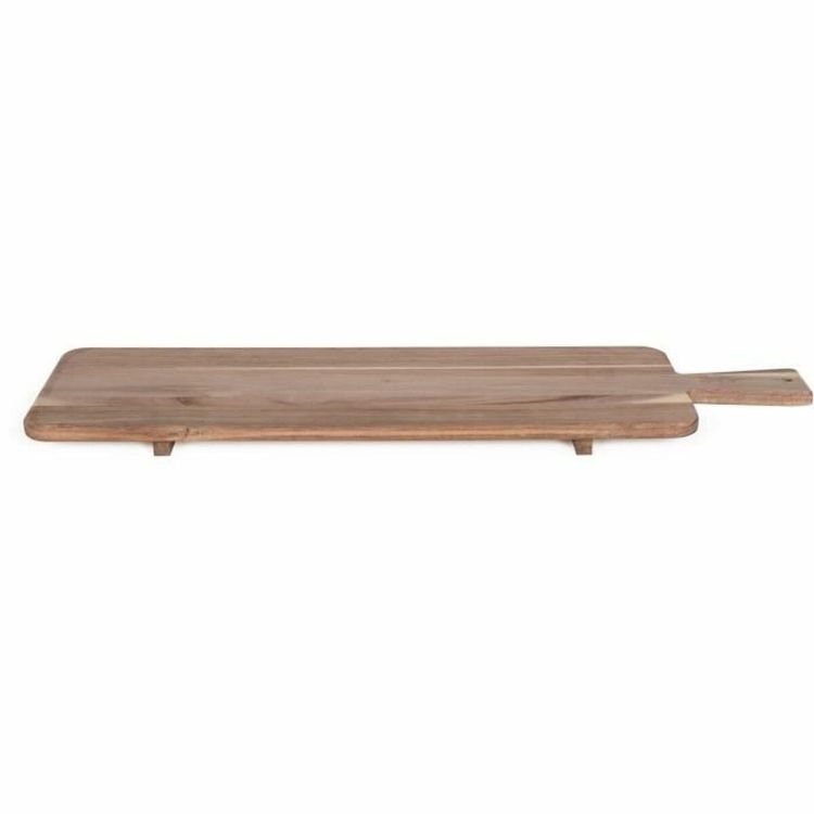 Livoo MES151 maxi aperitif board FSC acacia wood 75 cm