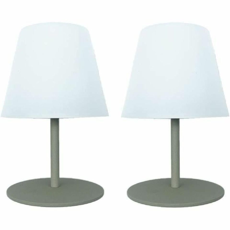 Lumisky TWINS Olive set van 2 draadloze tafellampen