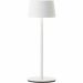 Brilliant Jona G40900/05 USB-C oplaadbare LED tafellamp wit IP44 170 lm