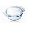 Pyrex Classic round baking dish 4.9L with lid 32cm