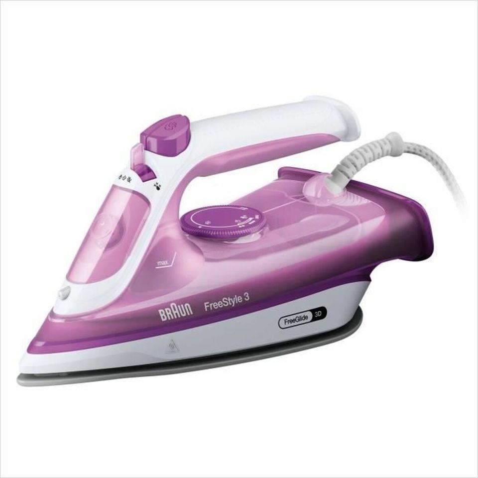 Braun FreeStyle 3 FI3124 PU steam iron 2400 W purple