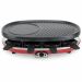 H.Koenig RP418 4-in-1 Raclette/Gourmet Set for 8 People, 1500W