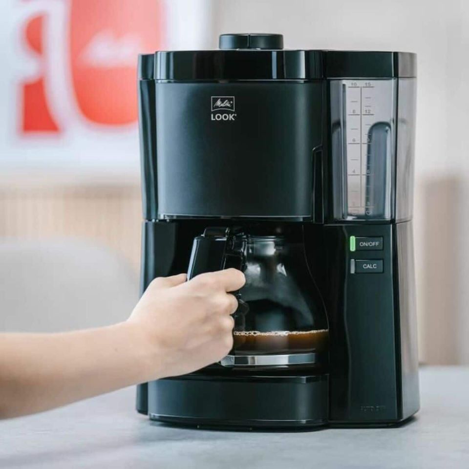 Melitta Look V Basic 1025-02 filterkoffiezetapparaat zwart