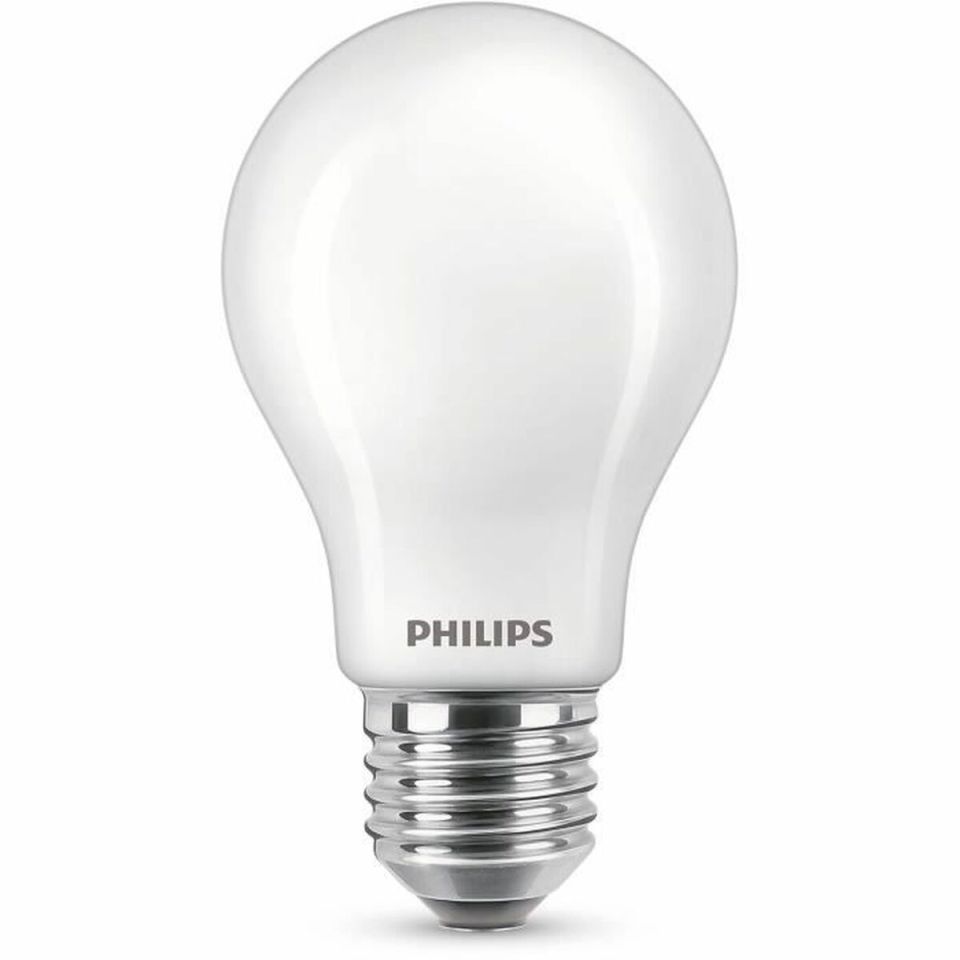 Philips LED lamp E27 75W equivalent 4000K mat (2 stuks)