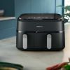 Philips NA351/00 dual basket airfryer 9L black 2750W