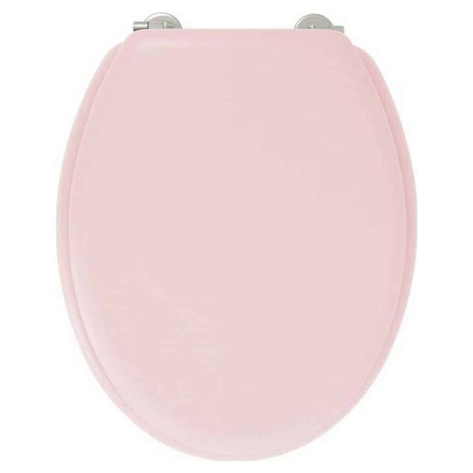 Gelco Dolce toiletbril roze MDF met softclose scharnier