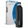 BRITA SodaTRIO stainless steel thermos flask/bottle black large 0.9-1L