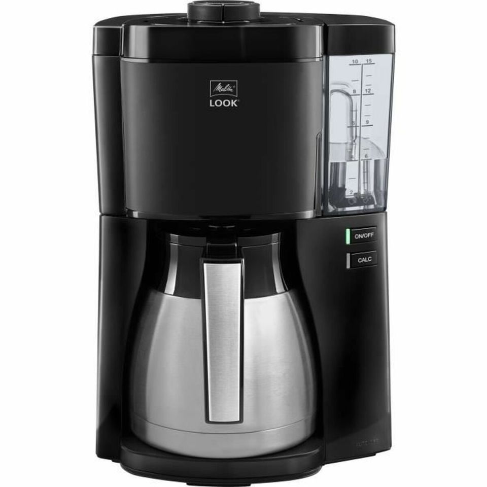 Melitta Look V Therm filterkoffiezetapparaat zwart