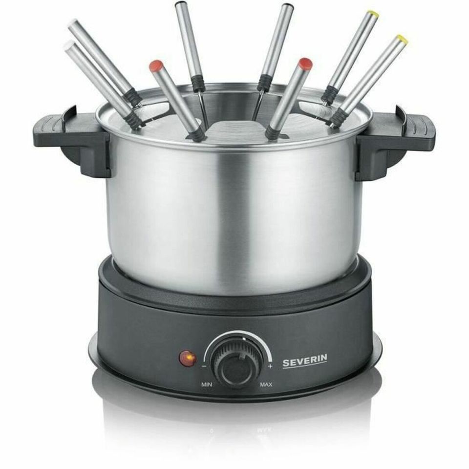 Severin FO2473 RVS fondueset 1500W 1,4 L 8 personen