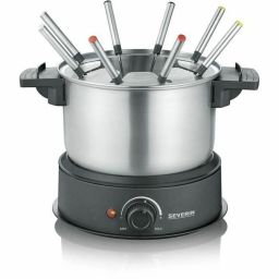 Severin FO2473 RVS fondueset 1500W 1,4 L 8 personen