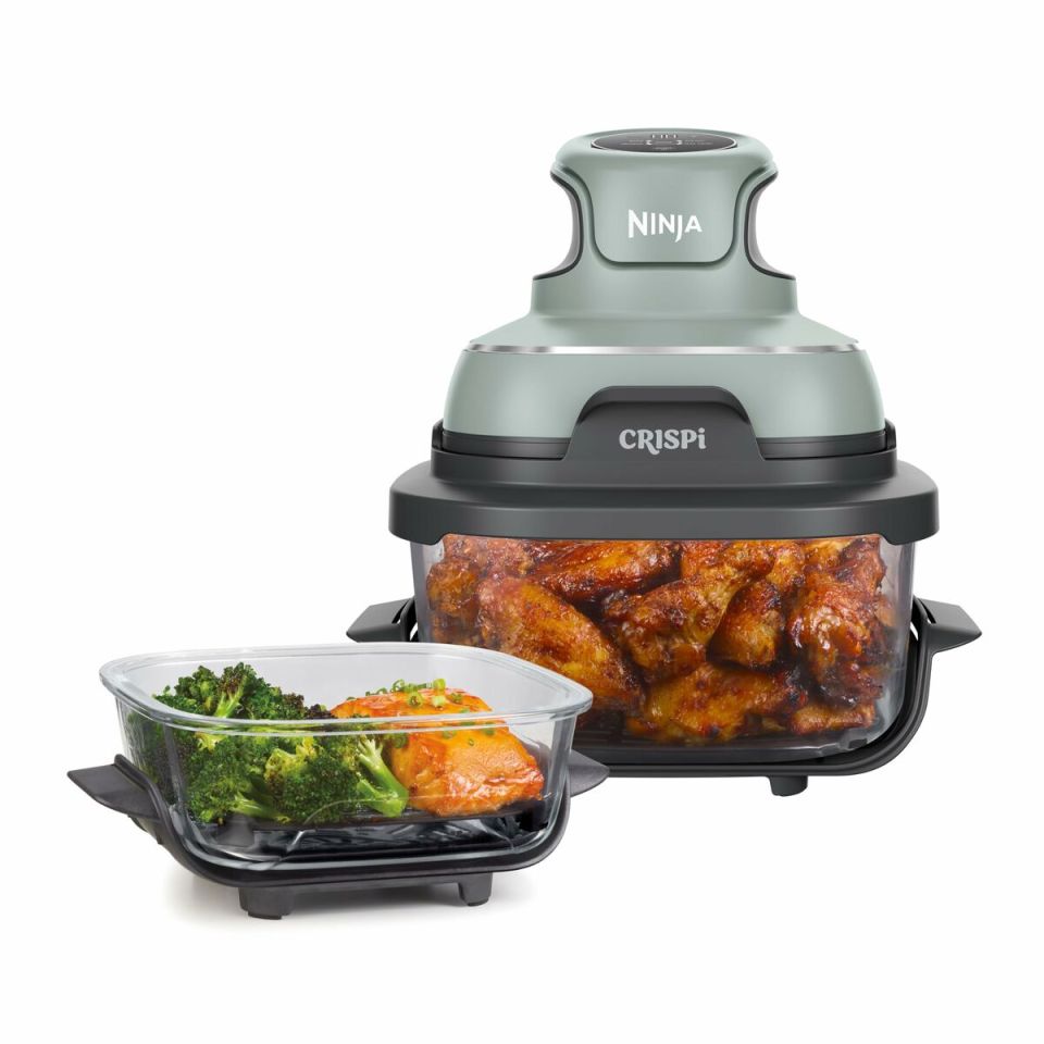Ninja CRISPi FN101EUSG glass airfryer 3.8L green 1700W
