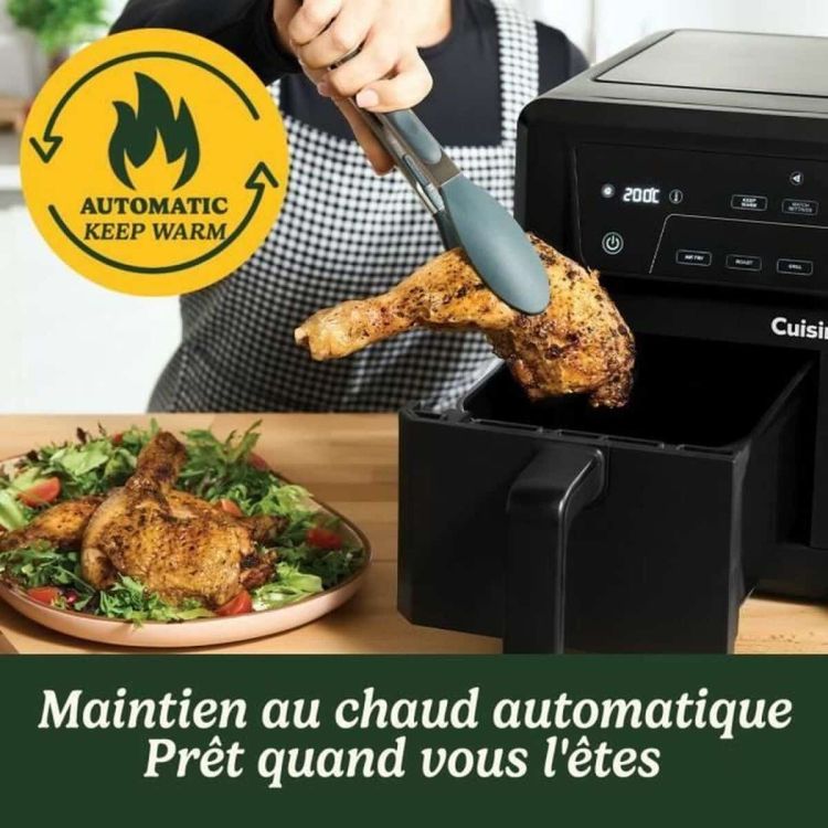 Cuisinart AirTwin XXL Dual-Zone Airfryer AFD10OBLE 10.4L 2400W