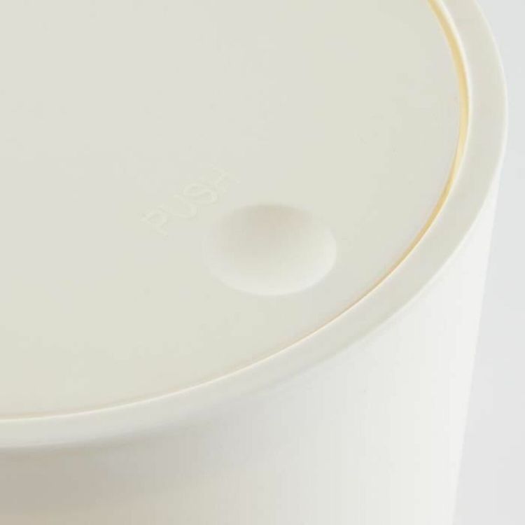 TODAY UTILITY bathroom waste garbage can white 8.5L