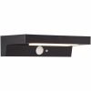 Brilliant Barker G40415/06 LED solar outdoor wall light black with motion sensor IP44 20.5 cm