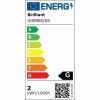Brilliant Jona G40900/05 USB-C oplaadbare LED tafellamp wit IP44 170 lm