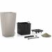 Lechuza CUBICO Color 40 plantenbak zandbruin 31L