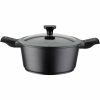GSW Easy Click kookpan 24 cm aluminium inductie