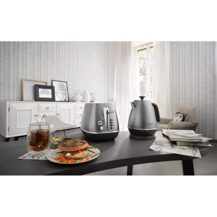De’Longhi Distinta Flair KBI2001.S waterkoker RVS/zilver 1,7L 2000W