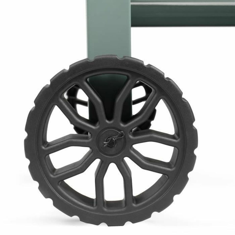Livoo GS168V plancha trolley groen/zwart voor 2-3 branders