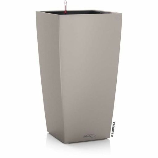 Lechuza CUBICO Color 40 plantenbak zandbruin 31L Self-watering flower pot Lechuza Sand 39