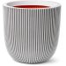 Capi Europe Pot Bol Groove NL ivory Ø43 x H41 cm 47L