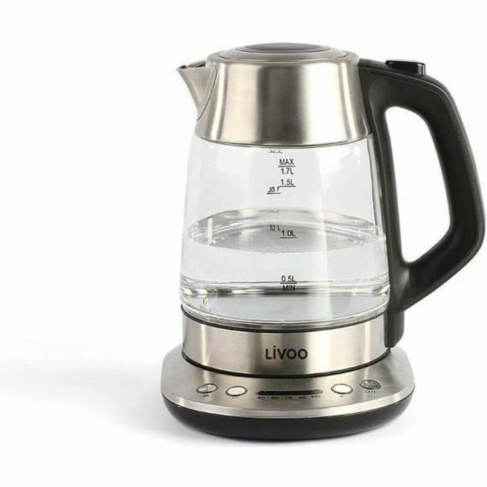 Livoo DOD165 kettle with tea filter 1.7L gray