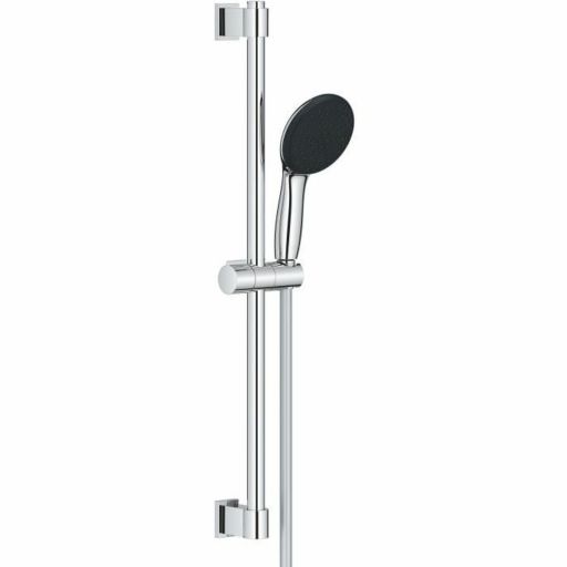GROHE Vitalio Start 110 doucheset 2 standen chroom SV 3000 3000 W Zwart | Huisbest.nl