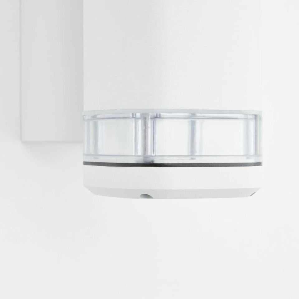 Brilliant Jandy 90968A05 outdoor wall light white IP44 2xGU10 21.3 cm