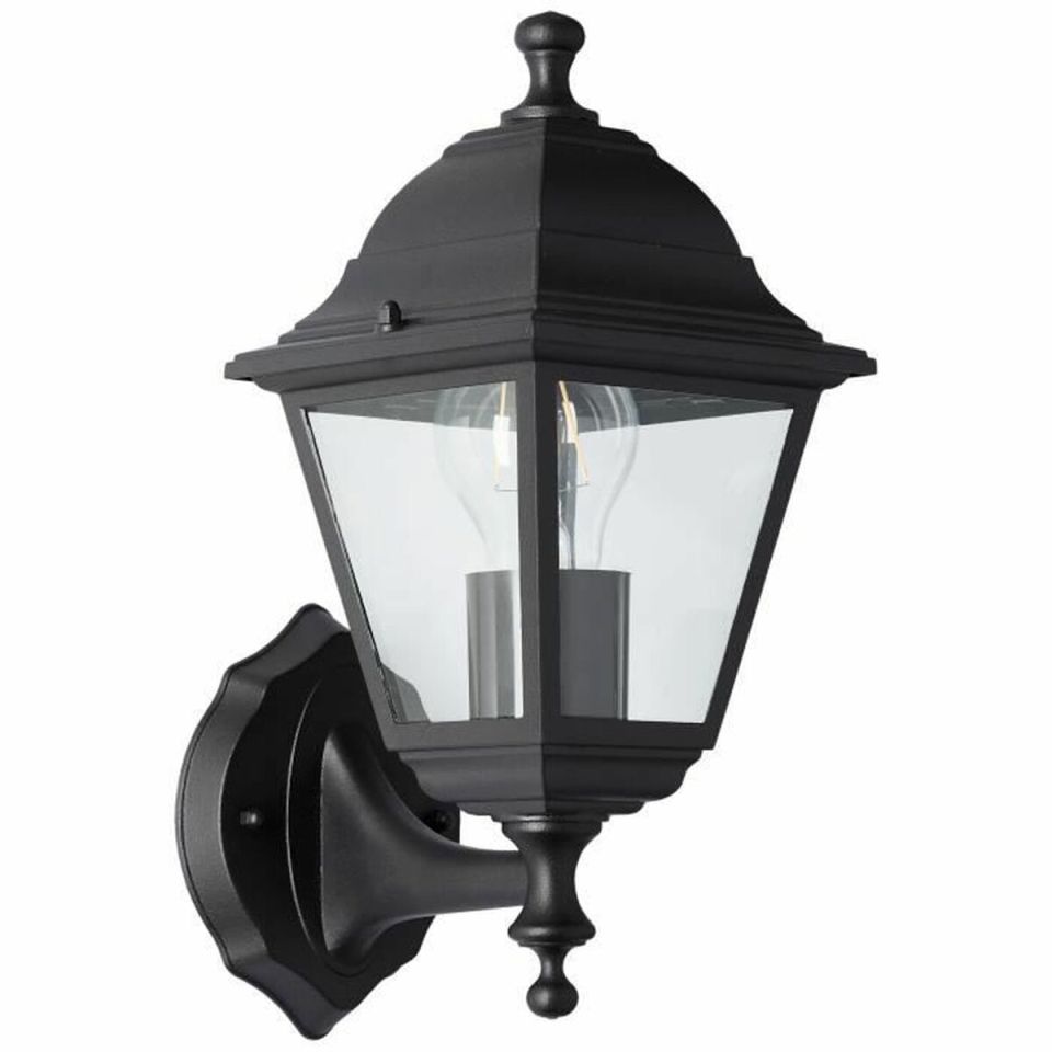 Brilliant Nissie 90991A06 buitenwandlamp zwart IP44 E27 31 cm