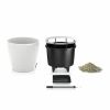 LECHUZA CLASSICO Premium LS 21 planter white high gloss