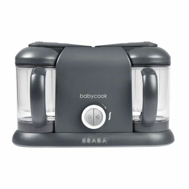 Béaba Babycook Duo babyvoedingmaker 2x 1,1L grijs