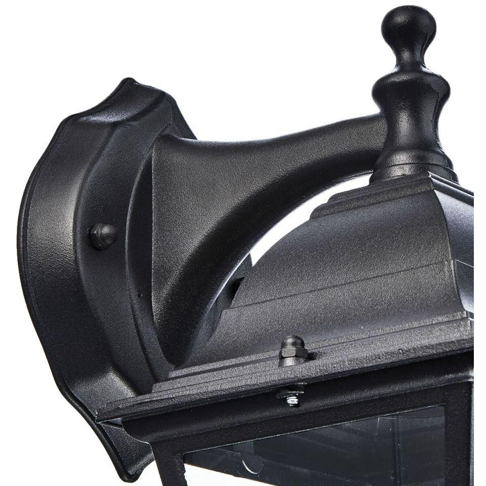 Brilliant Newport 44282/06 buitenwandlamp zwart IP23 E27 34 cm