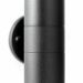 Brilliant Jandy 90966A06 buitenwandlamp zwart IP44 2xGU10
