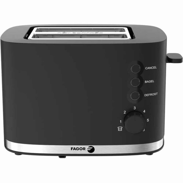 Fagor FG250 Toaster, 870 W, Black