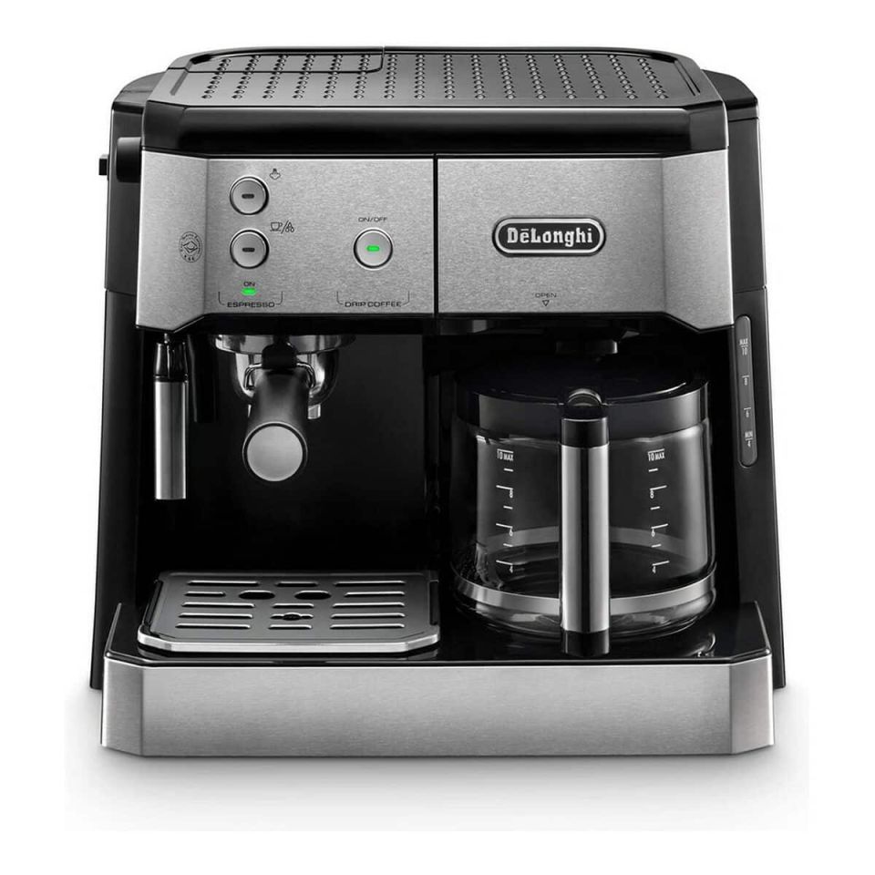 De’Longhi BCO421.S combi koffie- en espressomachine zilver/zwart