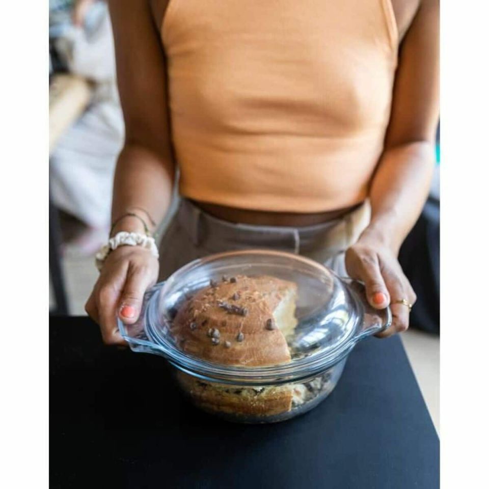 Pyrex 4-in-1 baking dish with lid 1.6 L borosilicate