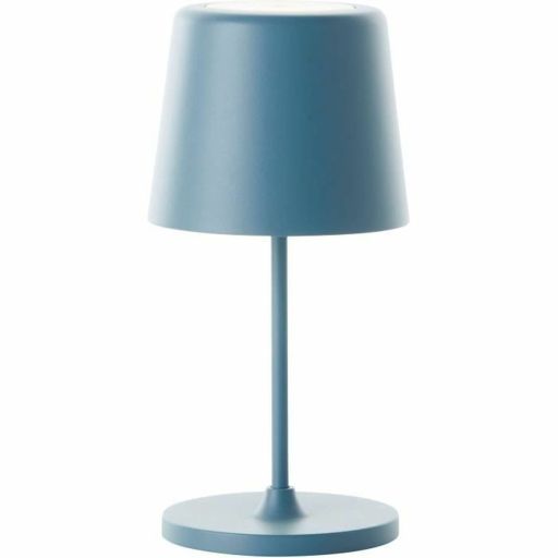 Brilliant Kaami rechargeable outdoor table lamp blue