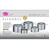 GSW Elegance RVS pannenset inductie zilver 9-delig