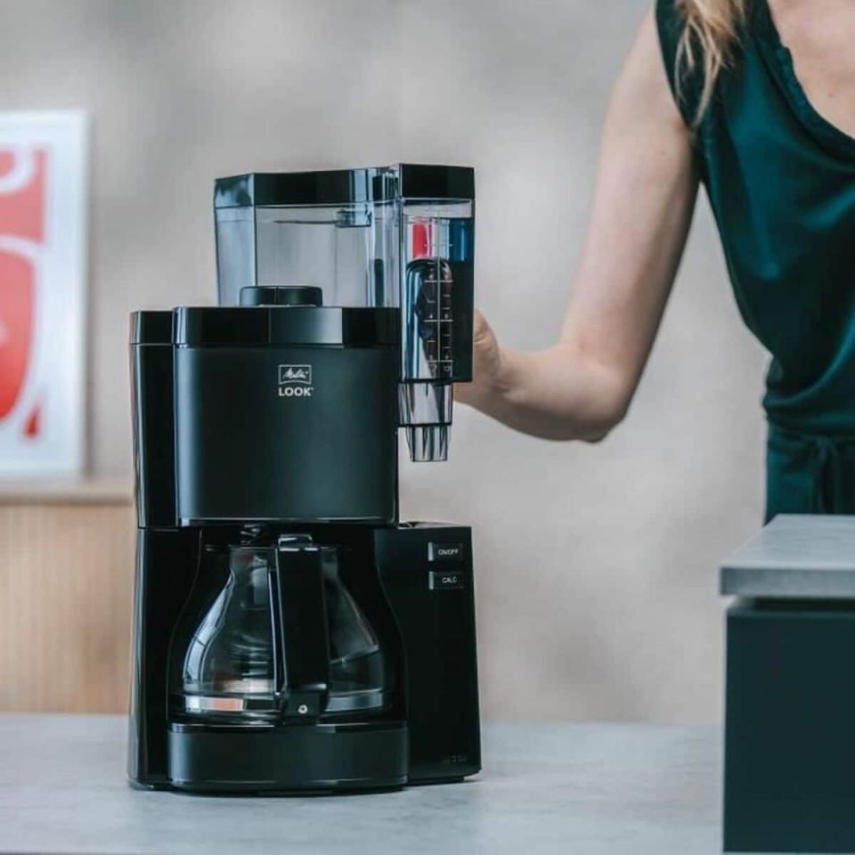 Melitta Look V Basic 1025-02 filterkoffiezetapparaat zwart