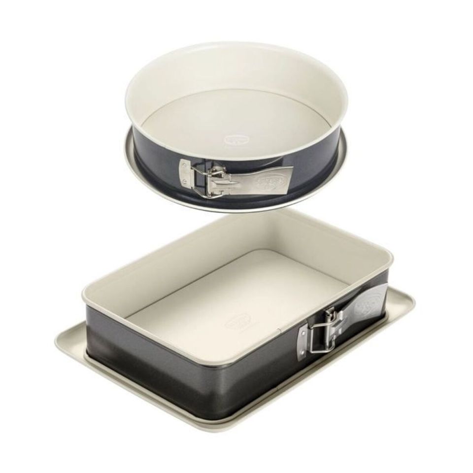 Dr. Oetker Back-Trend springform 28 cm and rectangular springform 28 x 18 cm set of 2 pieces