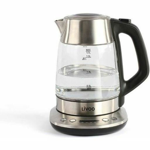 Livoo DOD165 waterkoker met theefilter 1,7L grijs Livoo DOD165 waterkoker met theefilter 1,7L grijs