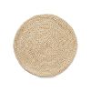 Kinvara ronde placemat esparto 40 cm set van 12